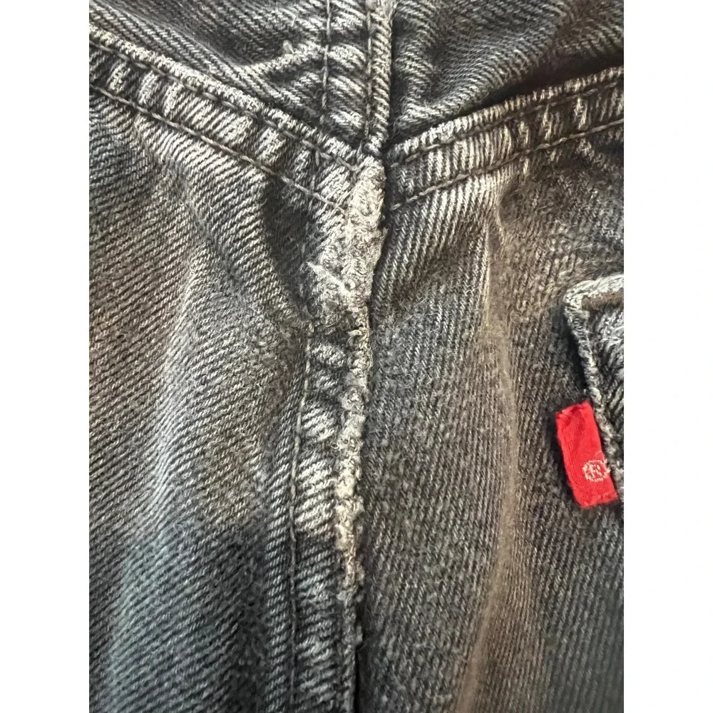 Levi's 501 XX Black Jeans Men's W32 L32 Button Fly Straight Leg Made in DR